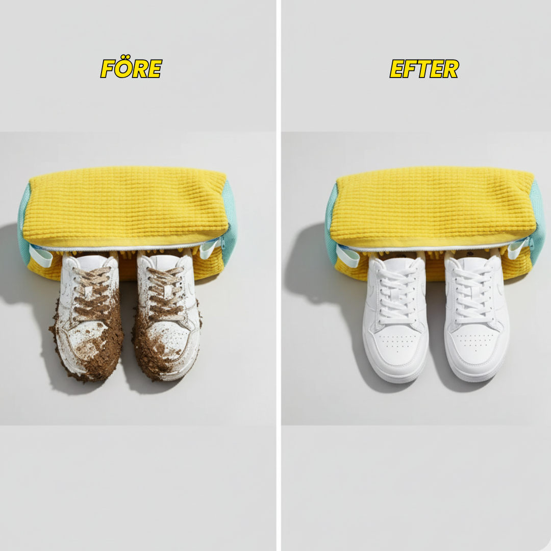 CleanKicks® - Säker skotvätt