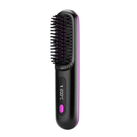 HairDo Pro™ - Bärbar Borste att Platta, Locka, Torka