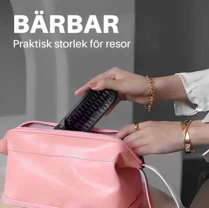 HairDo Pro™ - Bärbar Borste att Platta, Locka, Torka
